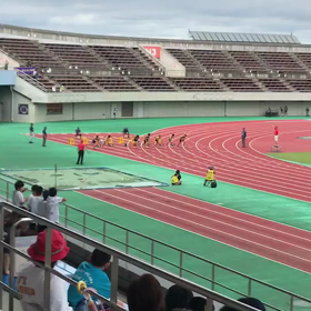 ６年男子100m 優勝 福原悠斗くんの画像
