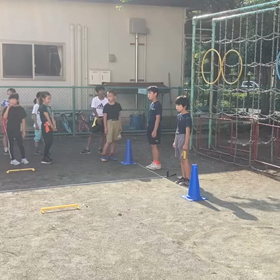100m記録会(３年生スタート)⑦の画像