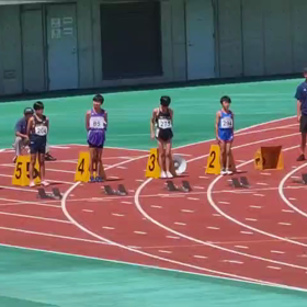 ５年男子100m①の画像