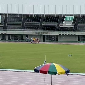 ６年男子1000m４組目①の画像