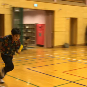 川越小練習 バトン練②の画像