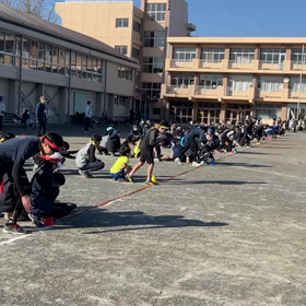 3月4日 10色リレー①の画像