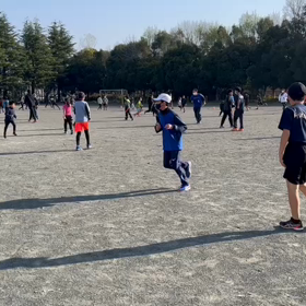 4/1 卒団式　バトン鬼ごっこ③の画像