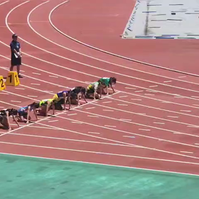 ６年女子100m②の画像