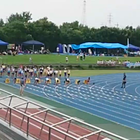 女子100ｍ 11組目の画像