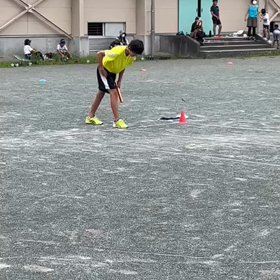 チャレンジトライアル リレー練習の画像