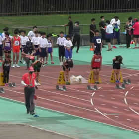 ６年女子100mの画像