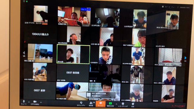 Zoomミーティング開催5/10新歓も兼ねての記事動画