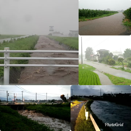 城南地区広域でゲリラ豪雨による水防出動が発令の記事動画