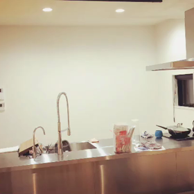 kitchen棚を作成中☆の画像