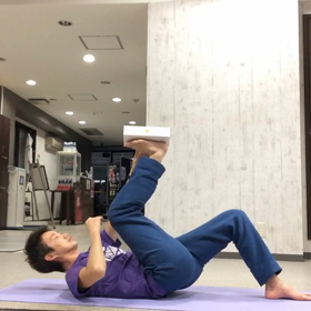 股関節回旋運動の画像