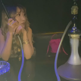 AV女優のAIKAちゃんと横浜シーシャデート☆ @横浜Royal smokeの画像