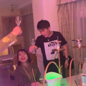 シャンパン開きまくり！！の画像