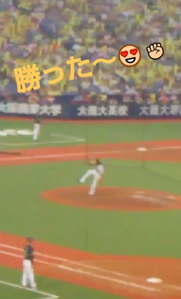 一昨日は野球観戦✌の記事動画