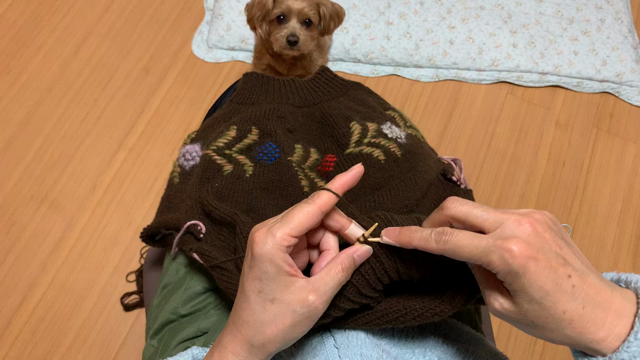 私の編み方動画の記事動画