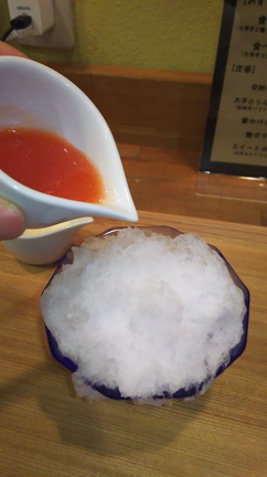 さつまいもスイーツ専門店らんらん@茨木市 限定 桃ごおりの記事動画