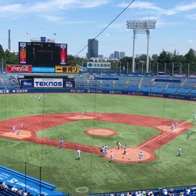 全日本大学野球選手権 準決勝 視察 ②の画像