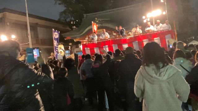 節分@開口神社の節分に行ってきた　05の記事動画