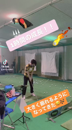 ゴルフレッスン！！5回目！！の記事動画
