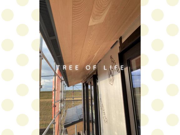 建築中！省エネ住宅のうららか断熱の家10～室内配管と美しい軒天井の記事動画