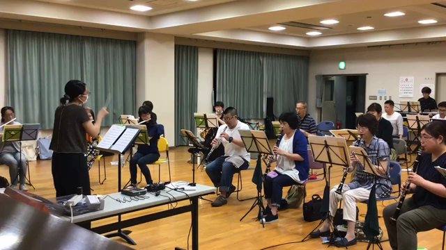 吹奏楽曲、初演。の記事動画