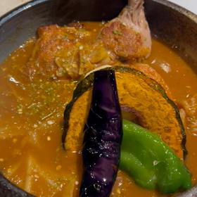 外カレー【動画】。の画像