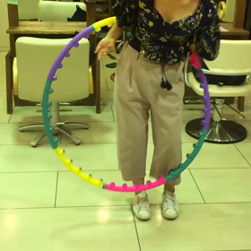 フラフープ⭕️の画像