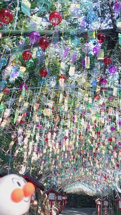 宮地嶽神社の風鈴まつりの記事動画