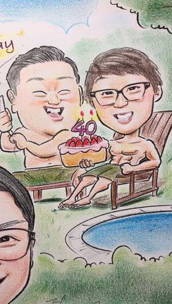 愛車とサウナと似顔絵と。の記事動画