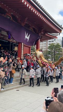宮神輿本堂奉安~堂下げ~｜浅草寺（台東区浅草）の記事動画