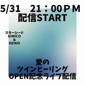 明日夜、ツインパートナーを持つスターシードのライブ配信の画像