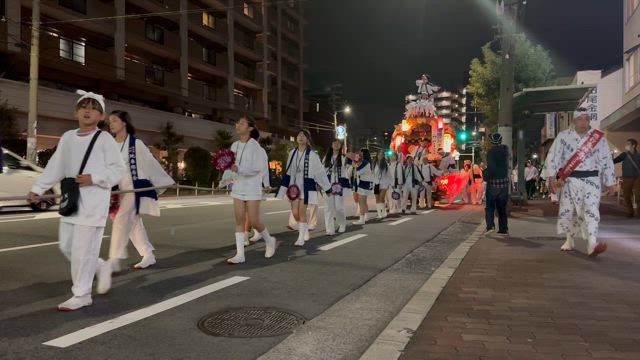 2024 東成区区民祭で地車巡行〜♪の記事動画