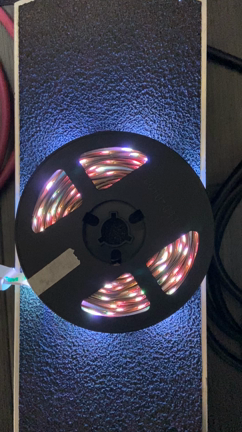 【散財】LEDテープライト　を使うあてもなく買ってみた。の記事動画