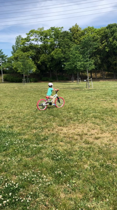 息子　自転車に乗れた　　長堀橋美容室　ウナカシータ　手話美容室の記事動画