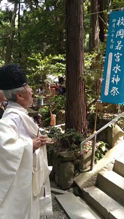 枚岡神社水神祭で麻鈴音霊奉納の記事動画