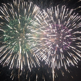 筑後川花火大会の画像