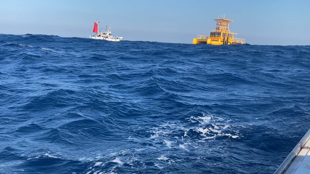 谷野丸 波浪ブイのカツオ釣り (2023/8/13) 台風前で2隻だけの出船でしたの記事動画