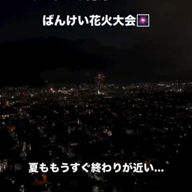 磐渓の花火の画像