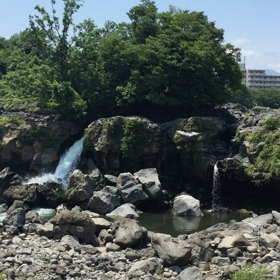 鮎壺の滝の画像