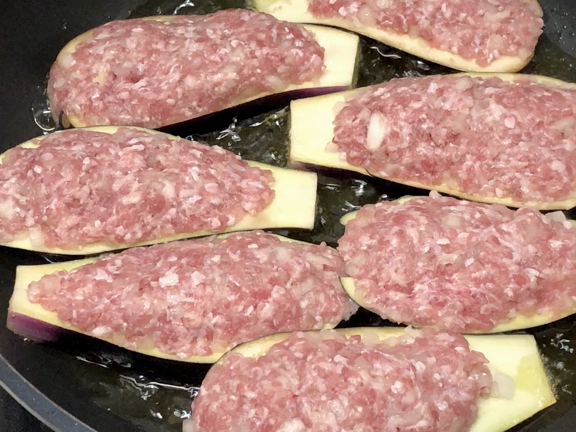 【スタートUPレシピ】ネギだれ！ナスの肉詰めの記事動画