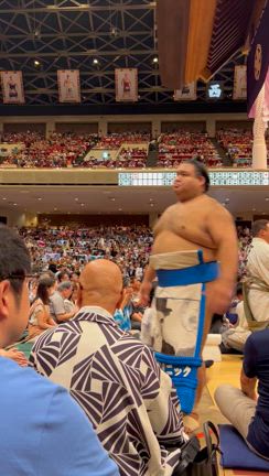 相撲観戦の記事動画