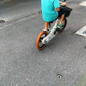 自転車練習の画像