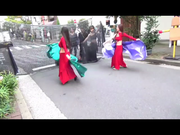 私のハロウィン！ボディペイントパフォーマンス編の記事動画
