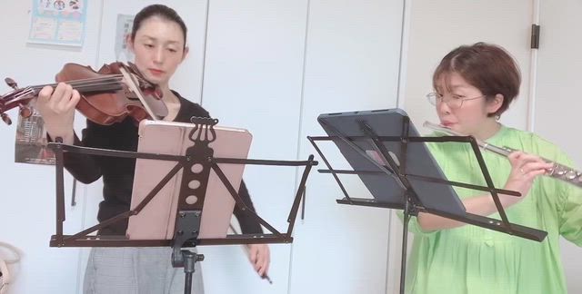 大人向けのバイオリン・ワークショップ♪の記事動画