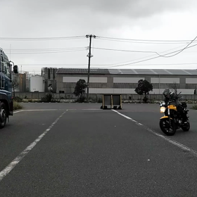 バイク練習11-3　自分史上最速でしたの画像