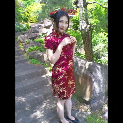 蔡晴星さんチャイナドレス撮影会の記事動画