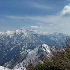 笈ケ岳　登山道のない山に登りました。の画像