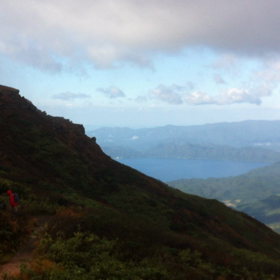 秋田駒ケ岳からのビューの画像