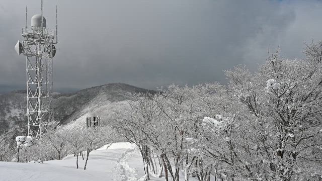 和歌山の雪景色　護摩壇山&amp;龍神岳の記事動画