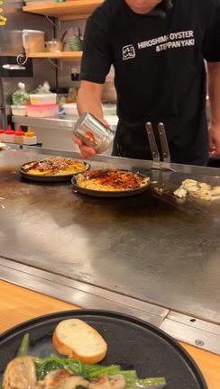 広島④広島牡蠣とお好み焼き〜一娯一笑の記事動画